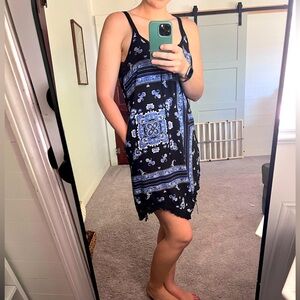 Xhilaration Bandana Print Dress - Size M
